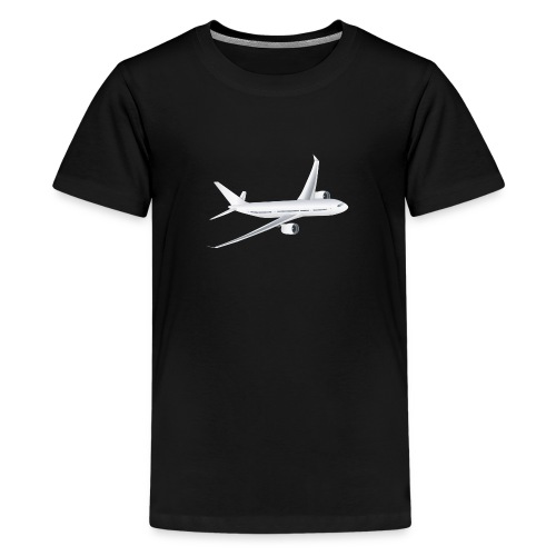 Flugzeug - Teenager Premium T-Shirt