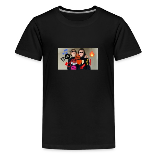Coolrockskingen och Jojo - Premium-T-shirt tonåring