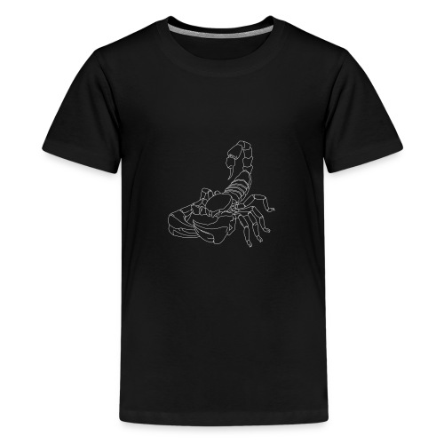 Linie skorpiona - Koszulka młodzieżowa Premium