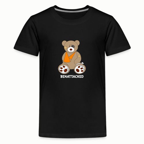 Giant Teddy Bear (for dark background) - Teenage Premium T-Shirt