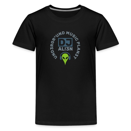 DJ Underground Music Planet Udlændinge - Teenager premium T-shirt