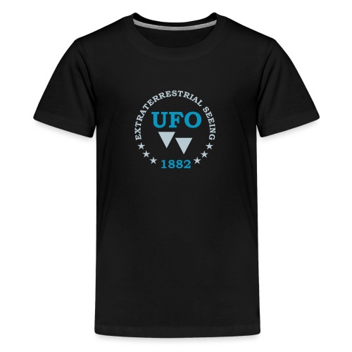 UFO 1882 Extraterrestrial Seeing - Teenager Premium T-Shirt