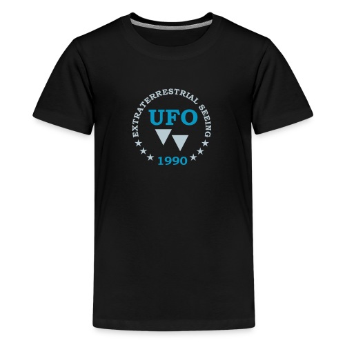 UFO 1990 Udenjordisk Seeing - Teenager premium T-shirt