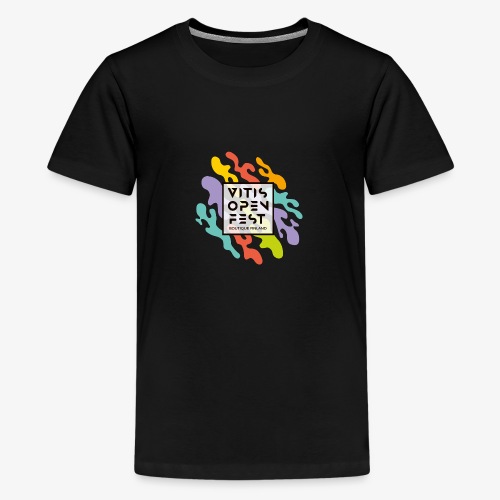VitisOpenFest design - Teinien premium t-paita