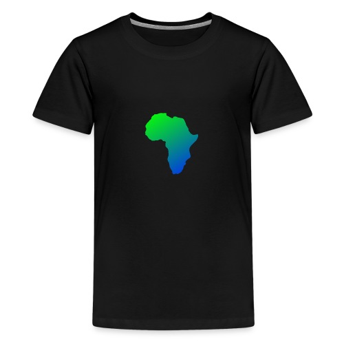 afrikanska logga 2 0 - Premium-T-shirt tonåring