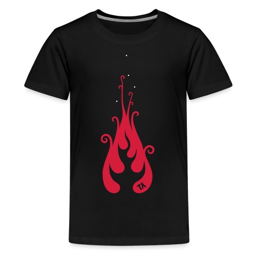 Fire logo - Premium-T-shirt tonåring