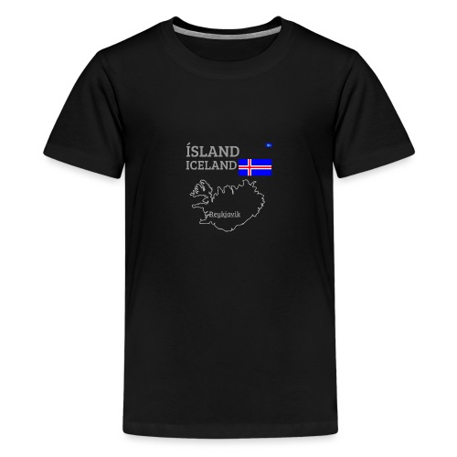 Iceland - Teenage Premium T-Shirt