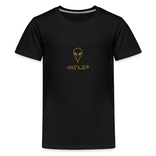 De Fremmede hackere fra UFO - Teenager premium T-shirt