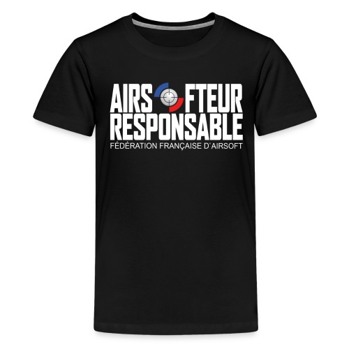 Airsofteur Responsable - T-shirt Premium Ado