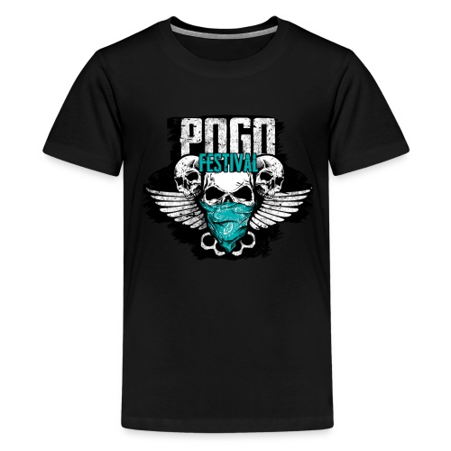 Pogo Festival - Fallen, Aufstehen, Weiter, Machen - Teenager Premium T-Shirt