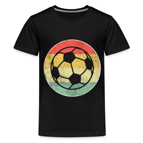 Fussball Retro - Teenager Premium T-Shirt