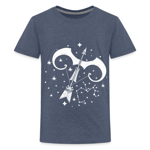 Sternbild Optimistischer Schütze November Dezember - Teenager Premium T-Shirt