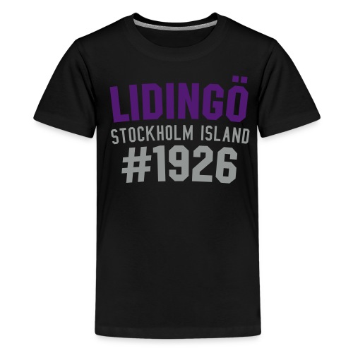lidingoe stocj island - Premium-T-shirt tonåring