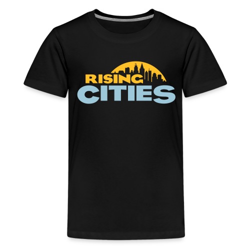 Rising Cities Logo stylized - Teenager Premium T-Shirt
