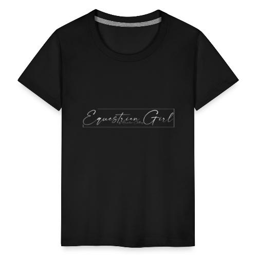 Equestrian Girl - Reitsport Pferdesport - Teenager Premium T-Shirt