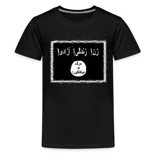 Frau Leben Freiheit / Tot dem Diktator - Teenager Premium T-Shirt