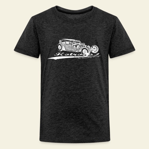 hotrods by rd white - Teenager premium T-shirt