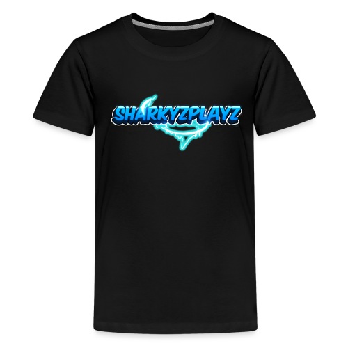 SharkyzPlayz Logo - Teenager Premium T-shirt