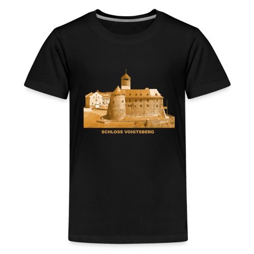 Voigtsberg Burg Schloss Oelsnitz Vogtland Sachsen - Teenager Premium T-Shirt