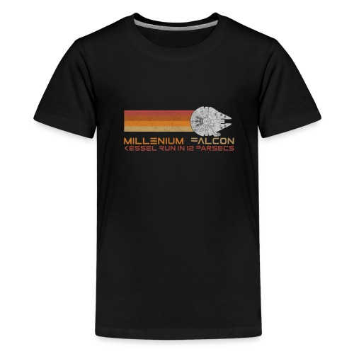 12 parsecs - Teenage Premium T-Shirt