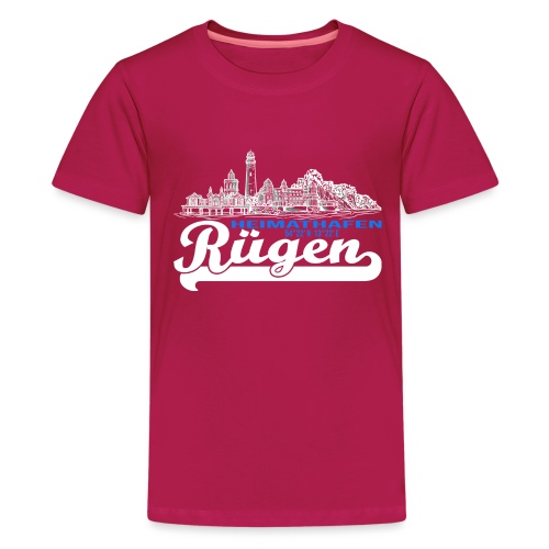 Heimathafen Rügen - Teenager Premium T-Shirt