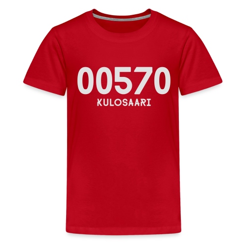 00570 KULOSAARI - Teinien premium t-paita