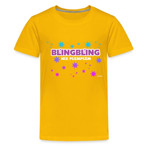 blingbling nixplemplem - Teenager Premium T-Shirt