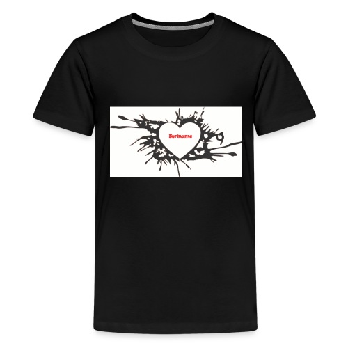 suriname heart - Teenager Premium T-shirt