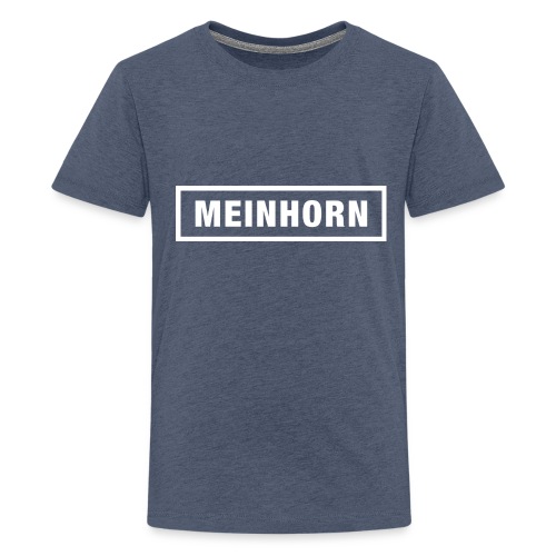 MEinhorn weiss - Teenager Premium T-Shirt