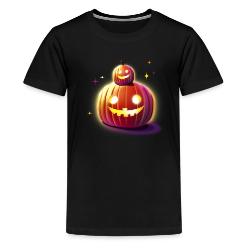 Halloween Kürbisse - Teenager Premium T-Shirt