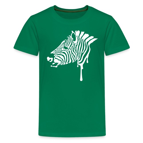 Zebra - Teenager Premium T-Shirt