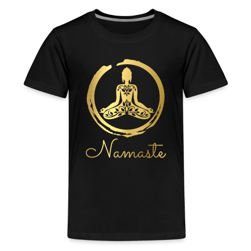 Namaste Meditation Yoga Sport Fashion - Teenager Premium T-Shirt