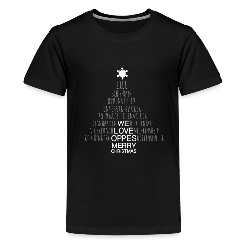 Oppes Weihnachtsbaum - Teenager Premium T-Shirt
