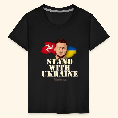 Ukraine Isle of Man - Teenager Premium T-Shirt