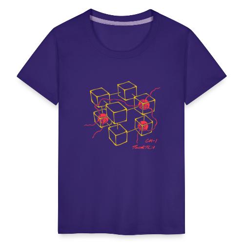 Connection Machine CM-1 Feynman t-shirt logo - Teenage Premium T-Shirt