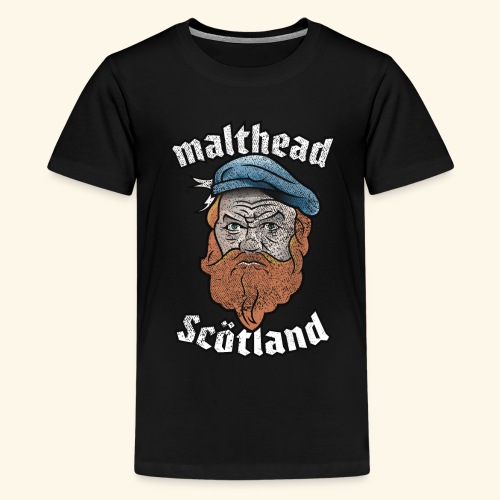 Malthead Scötland - Teenager Premium T-Shirt