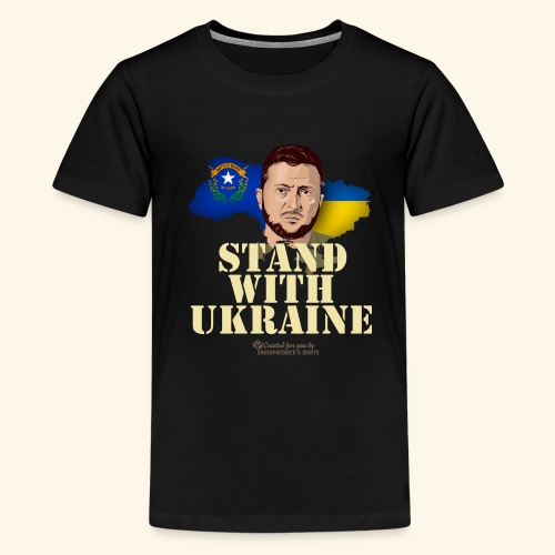 Ukraine Nevada Selenskyj - Teenager Premium T-Shirt