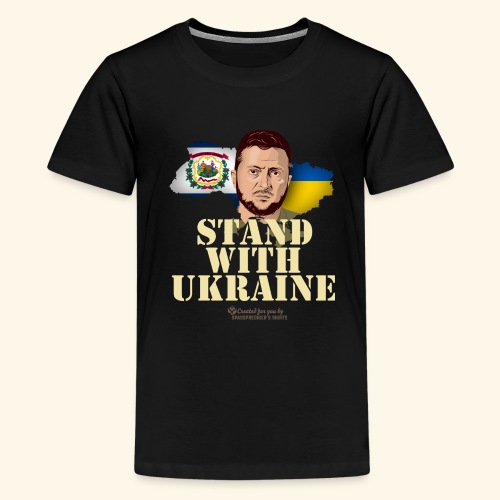 Ukraine West Virginia - Teenager Premium T-Shirt