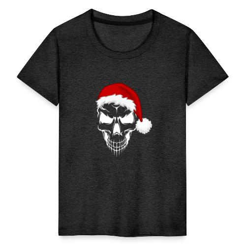 Weihnachten Xmas Totenkopf - Teenager Premium T-Shirt