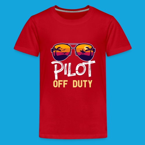 Pilot Of Duty - Teenager Premium T-Shirt