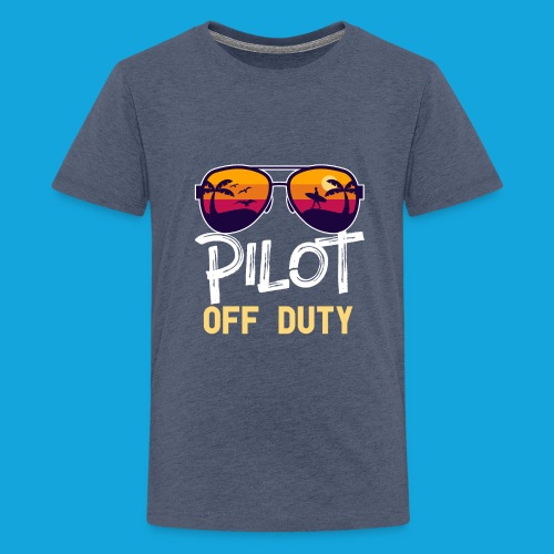 Pilot Of Duty - Teenager Premium T-Shirt