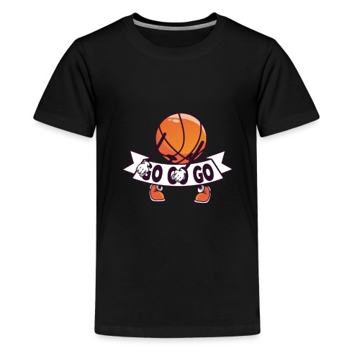 Basketball Spieler Fan Verein Sport - Teenager Premium T-Shirt