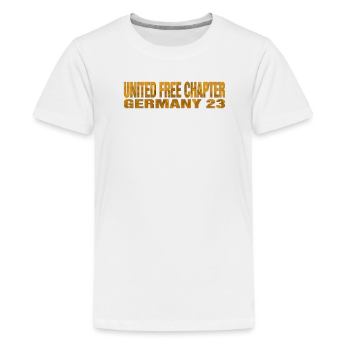 UFC GERMANY 23 BikeSilhouette - Teenager Premium T-Shirt