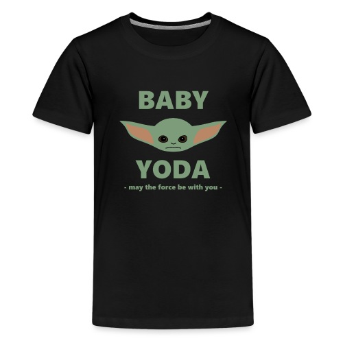 Baby Yoda may the force be with you - Teenager Premium T-Shirt