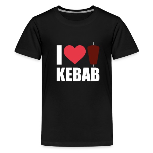 I love Kebab - Teenager Premium T-Shirt