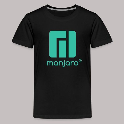 simple logo (darkmode) - Teenage Premium T-Shirt