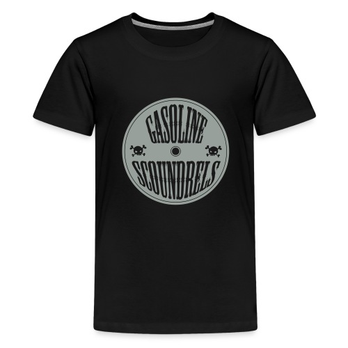 logo wit - Teenage Premium T-Shirt