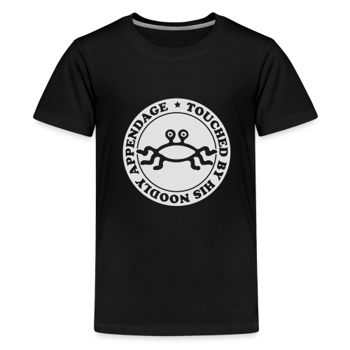 Touched by His Noodly Appendage - Teenage Premium T-Shirt