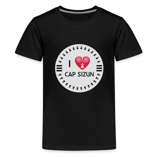 I LOVE CAP SIZUN - BRETAGNE - BREIZH - T-shirt Premium Ado
