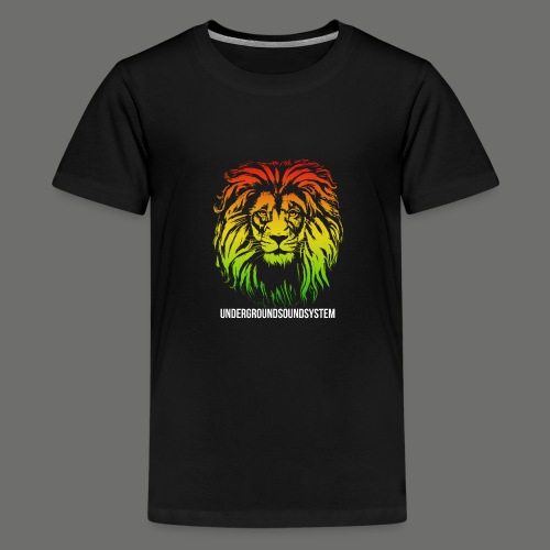 LION HEAD UNDERGROUNDSOUNDSYSTEM AUSTRIA - Teenager Premium T-Shirt